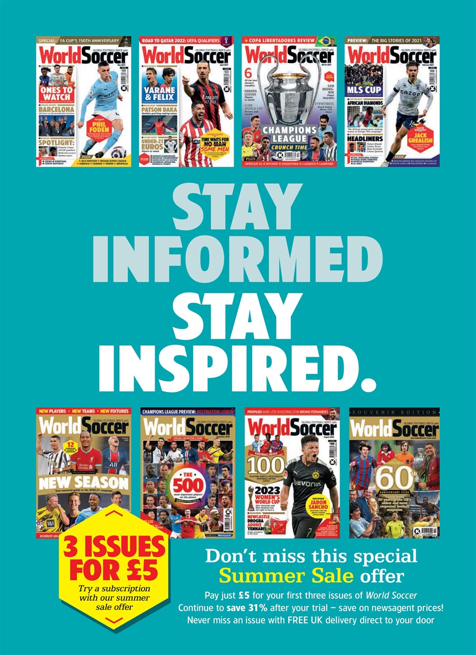 World Soccer Preview Pages