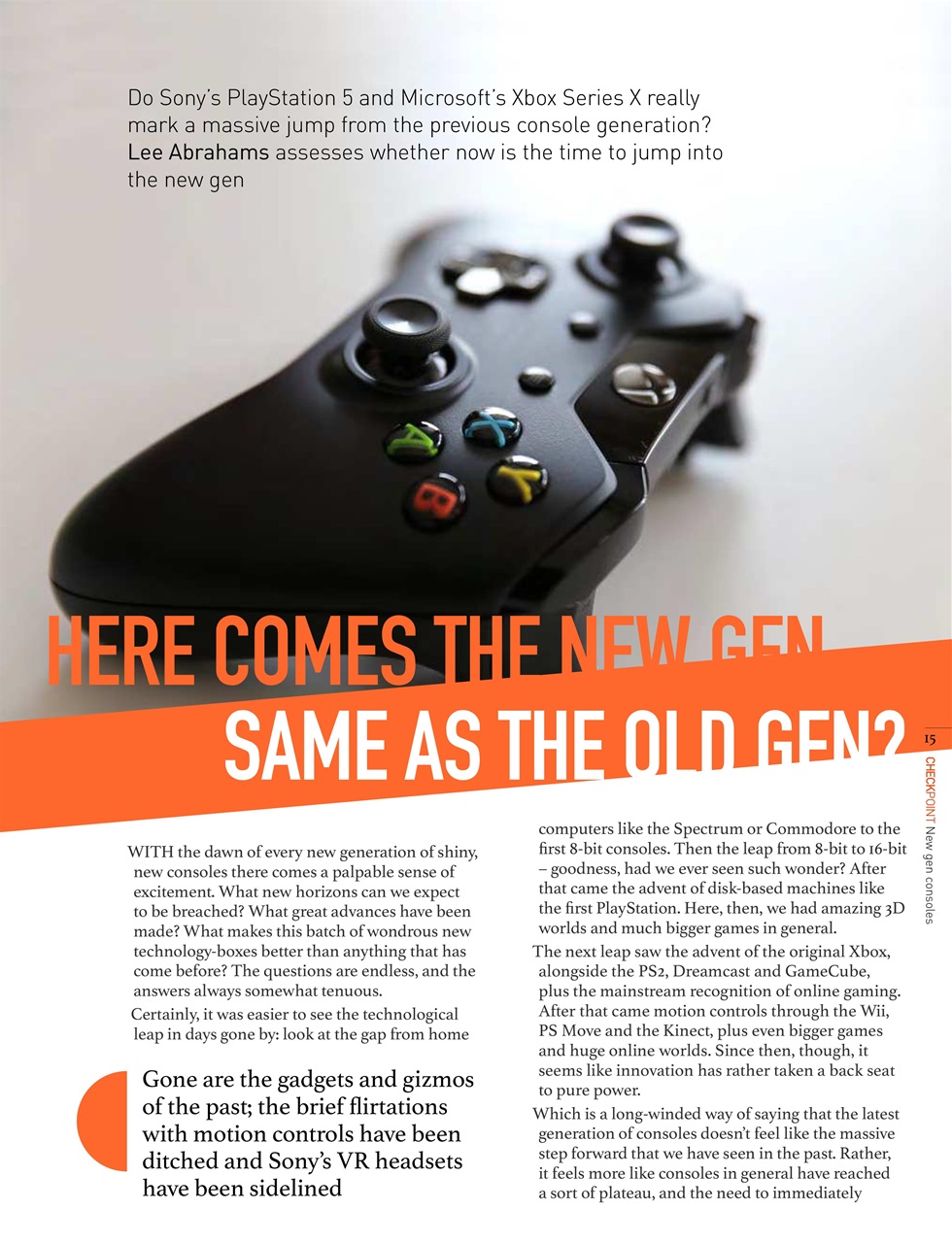 Checkpoint Magazine Preview Pages