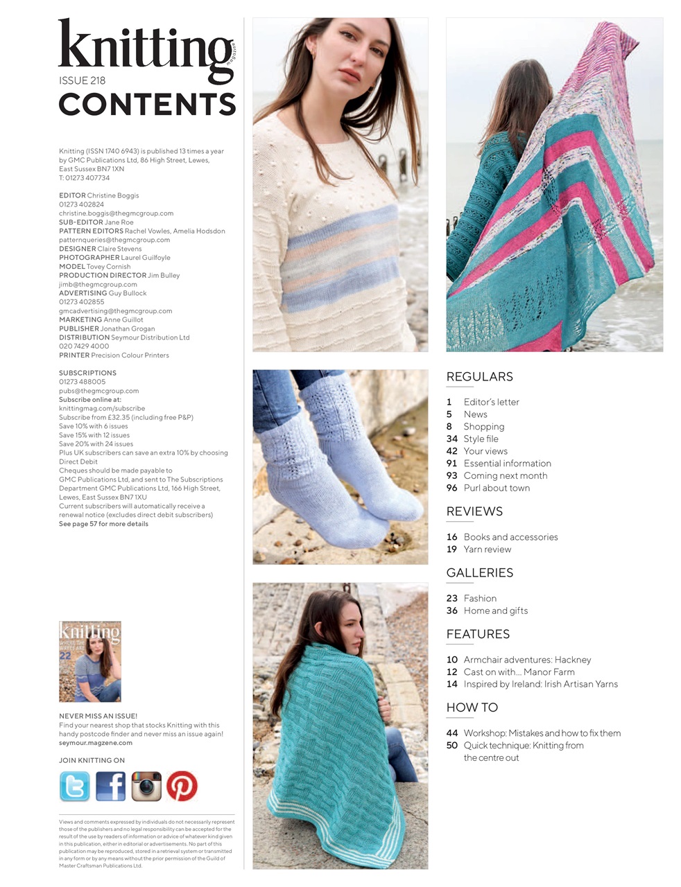 Knitting Preview Pages