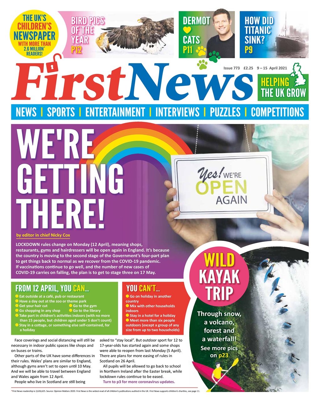 First News Preview Pages