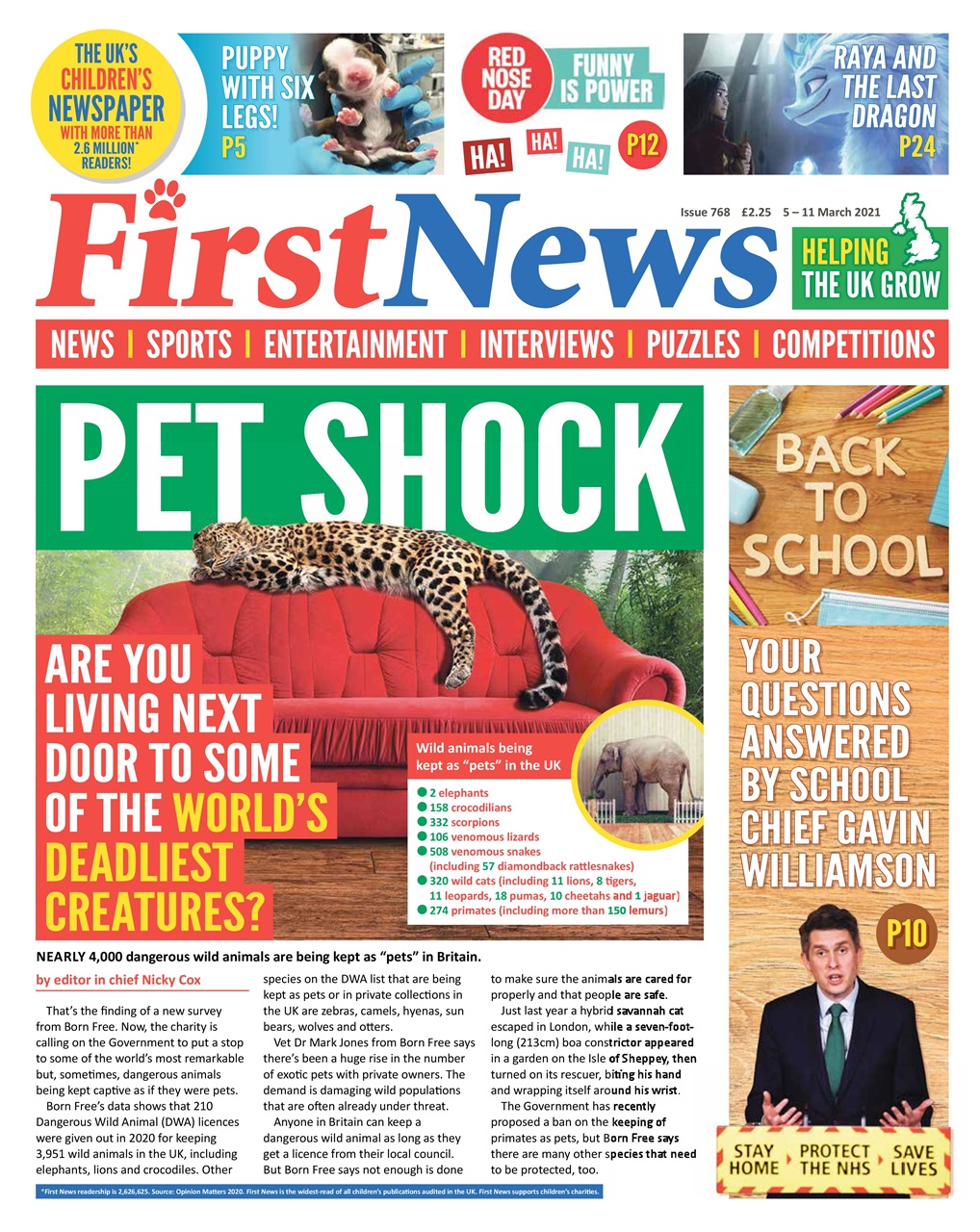 First News Preview Pages