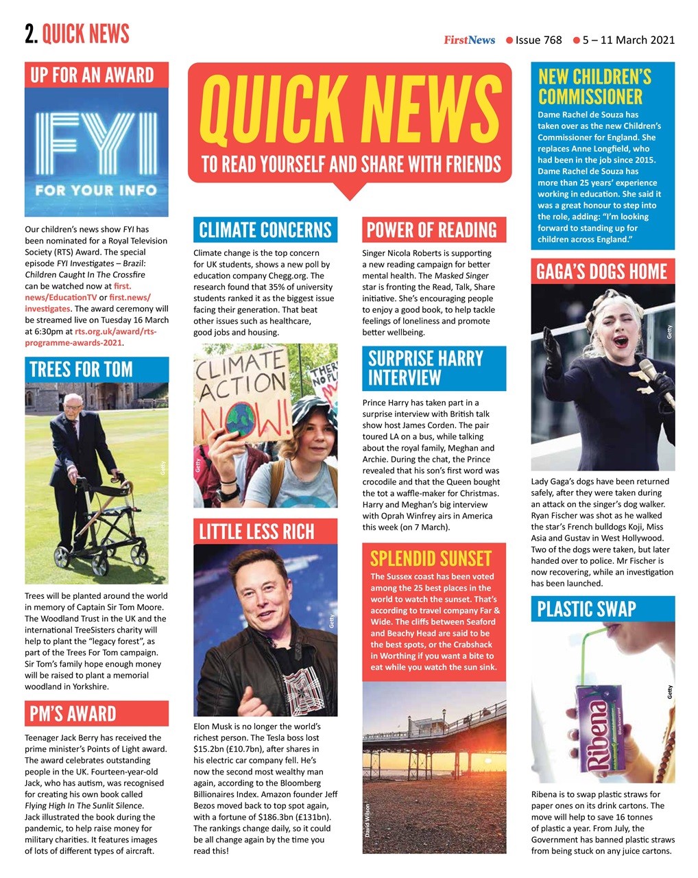 First News Preview Pages