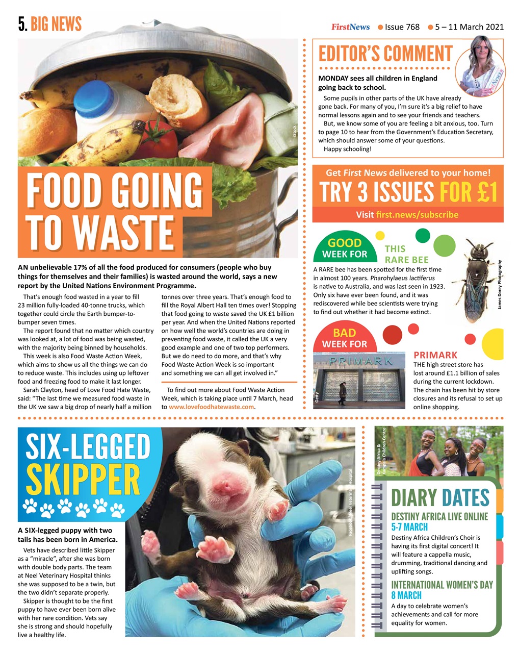 First News Preview Pages
