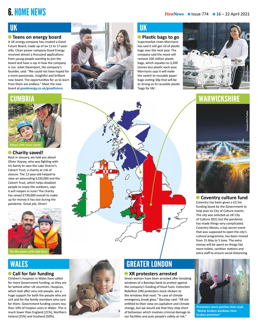 First News Preview Pages