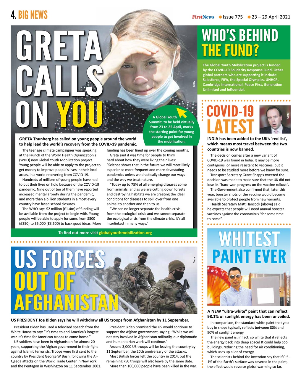 First News Preview Pages