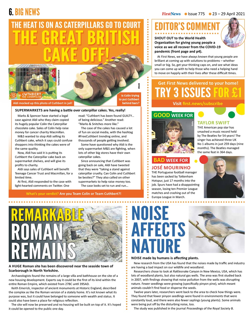 First News Preview Pages