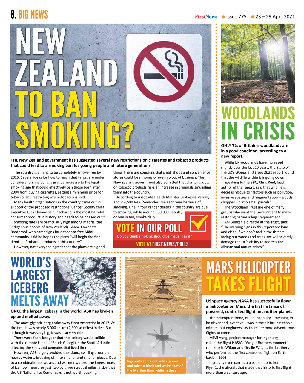 First News Preview Pages
