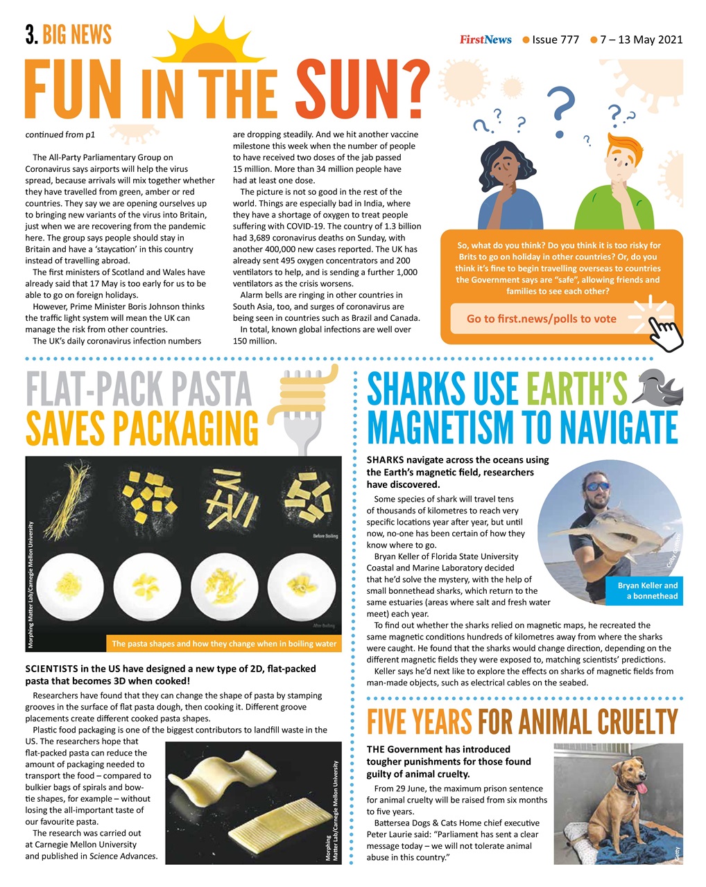 First News Preview Pages