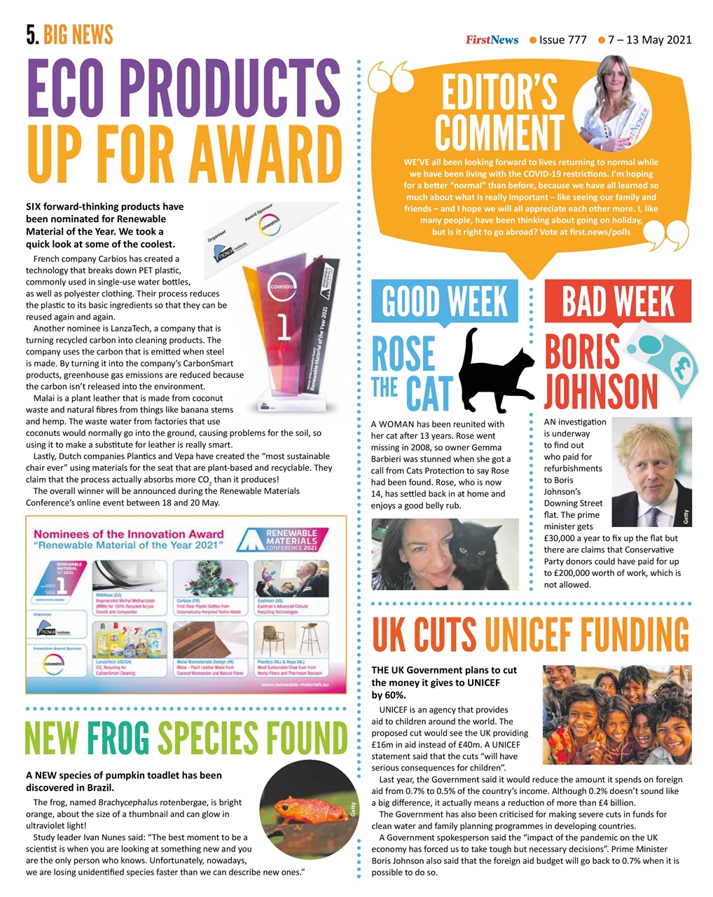 First News Preview Pages