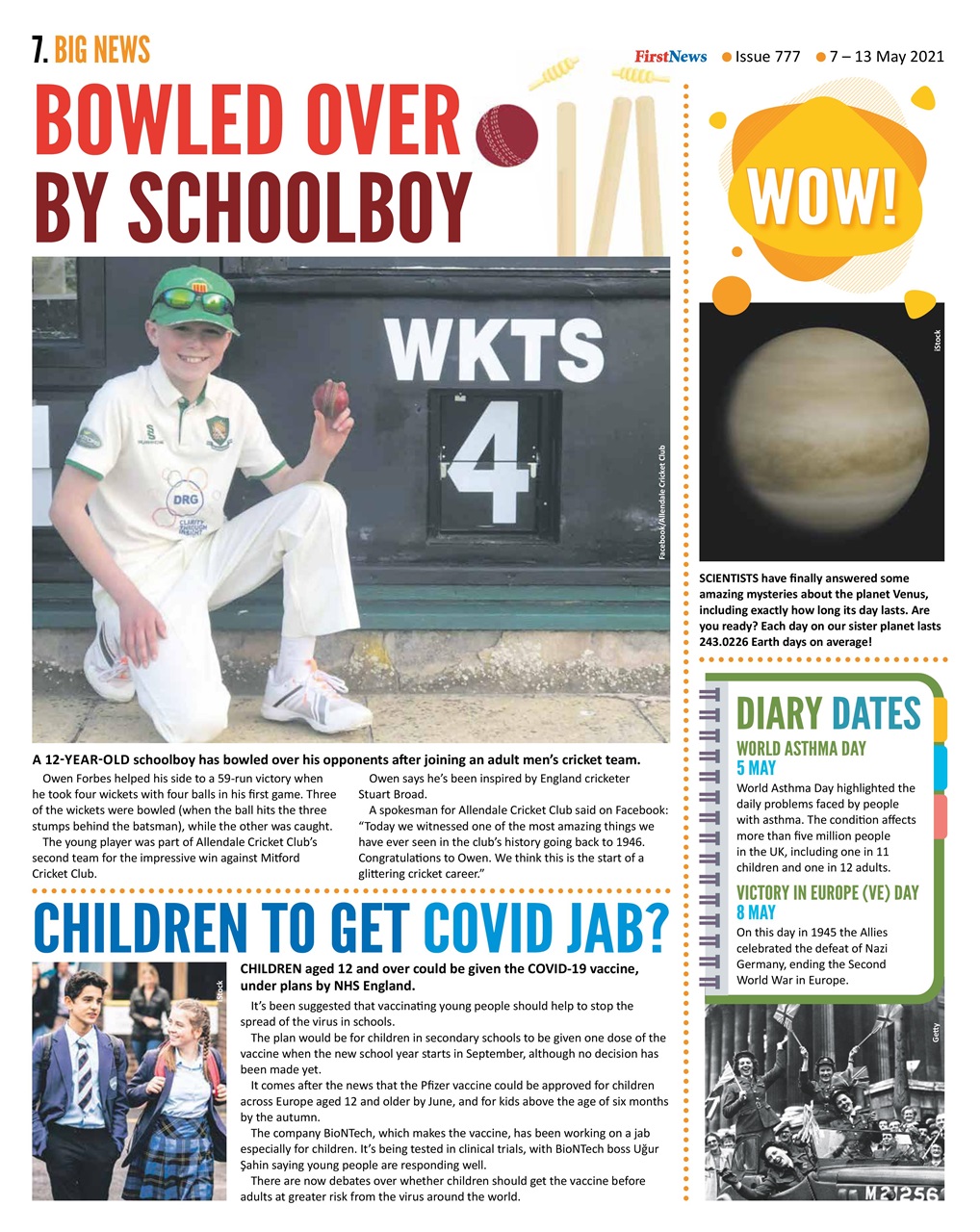 First News Preview Pages