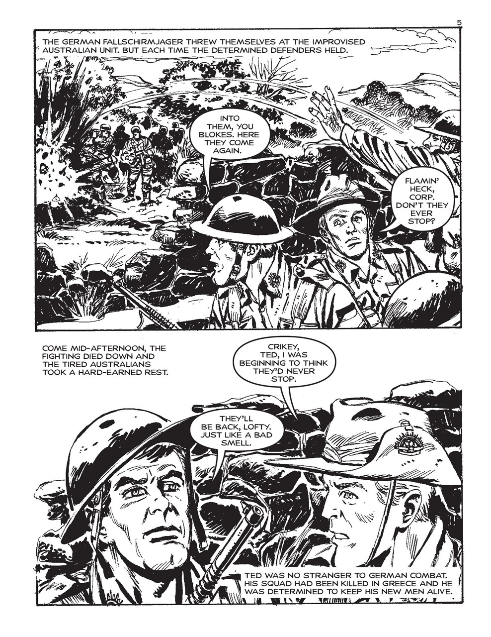 Commando Preview Pages