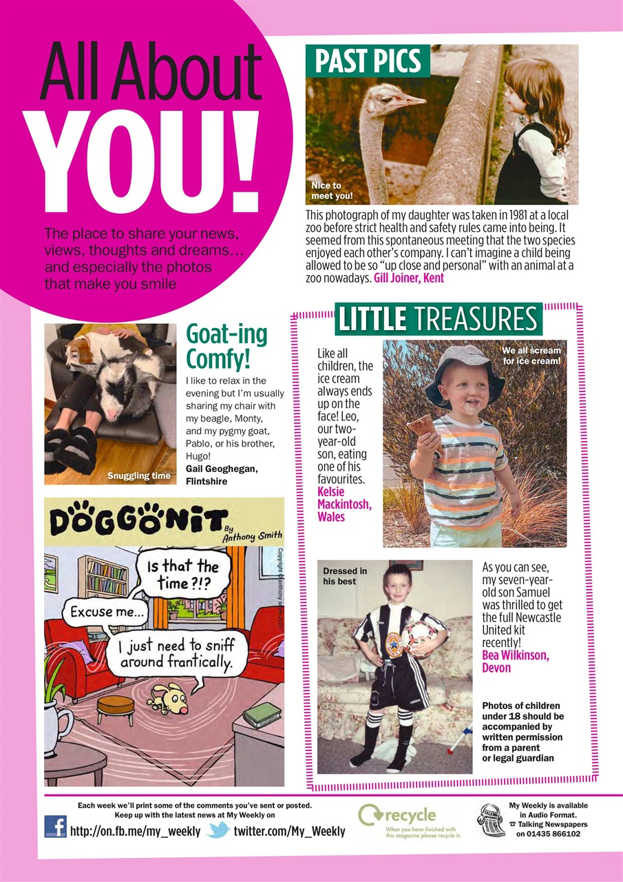 My Weekly Preview Pages