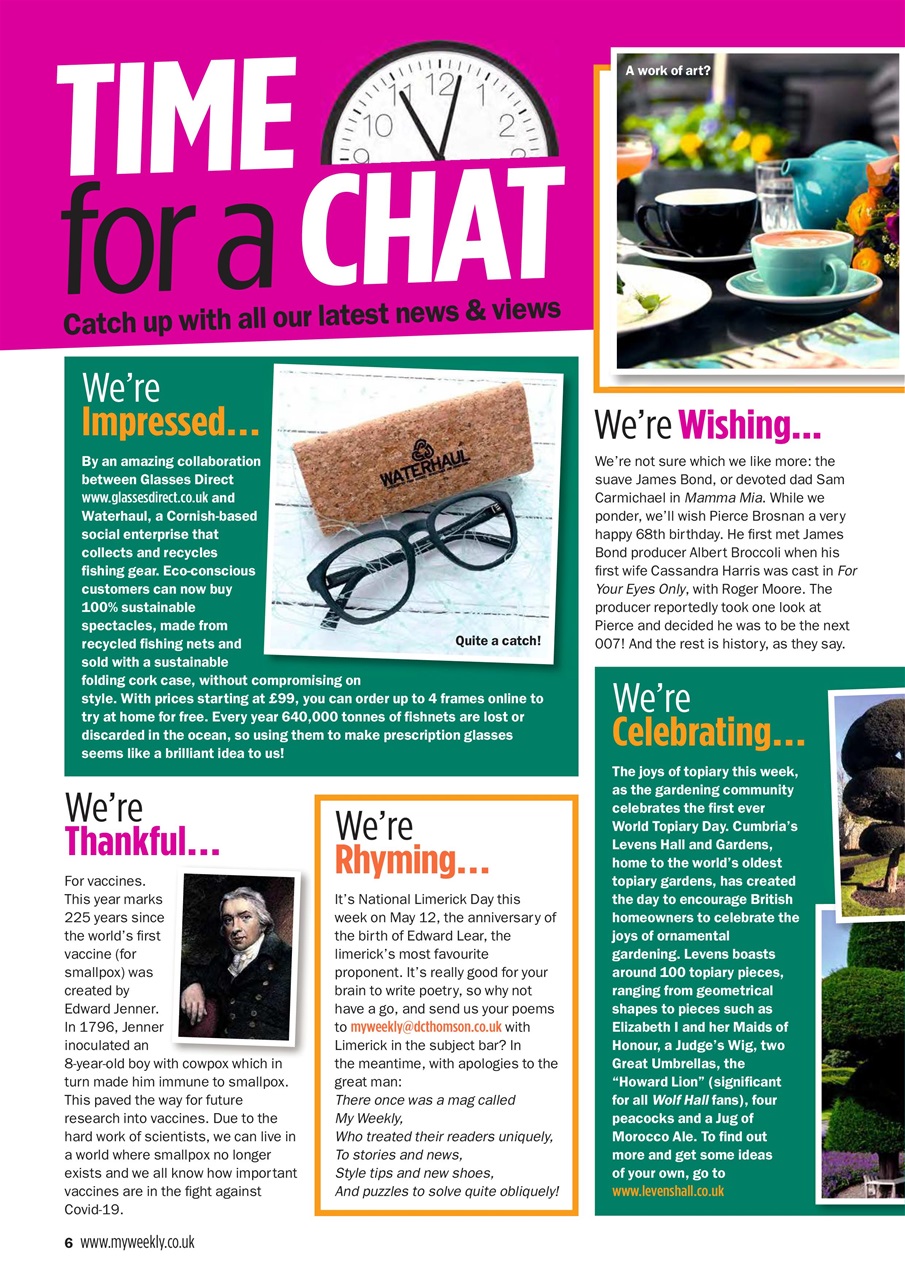 My Weekly Preview Pages