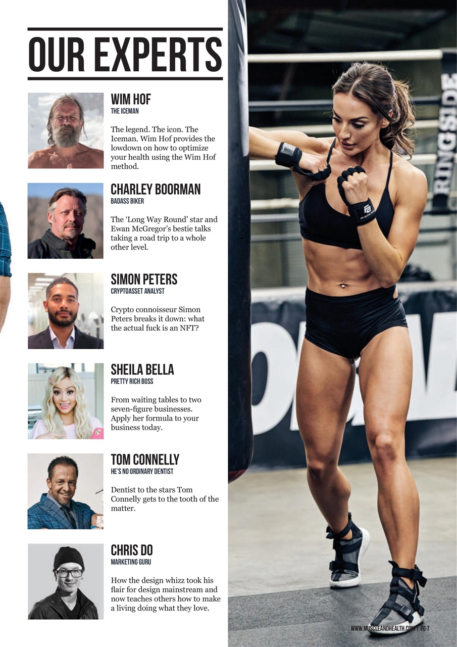 Muscle and Health Preview Pages