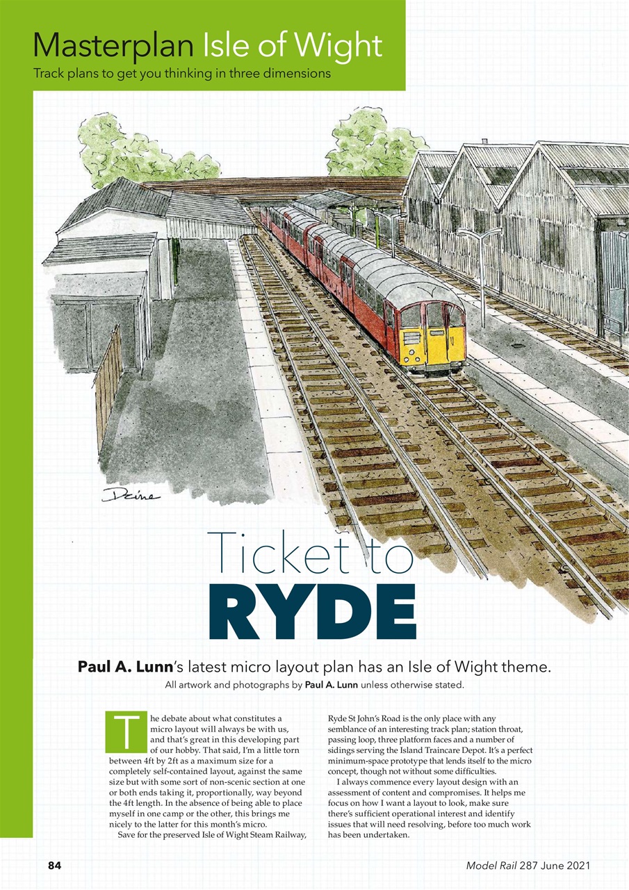 Model Rail Preview Pages