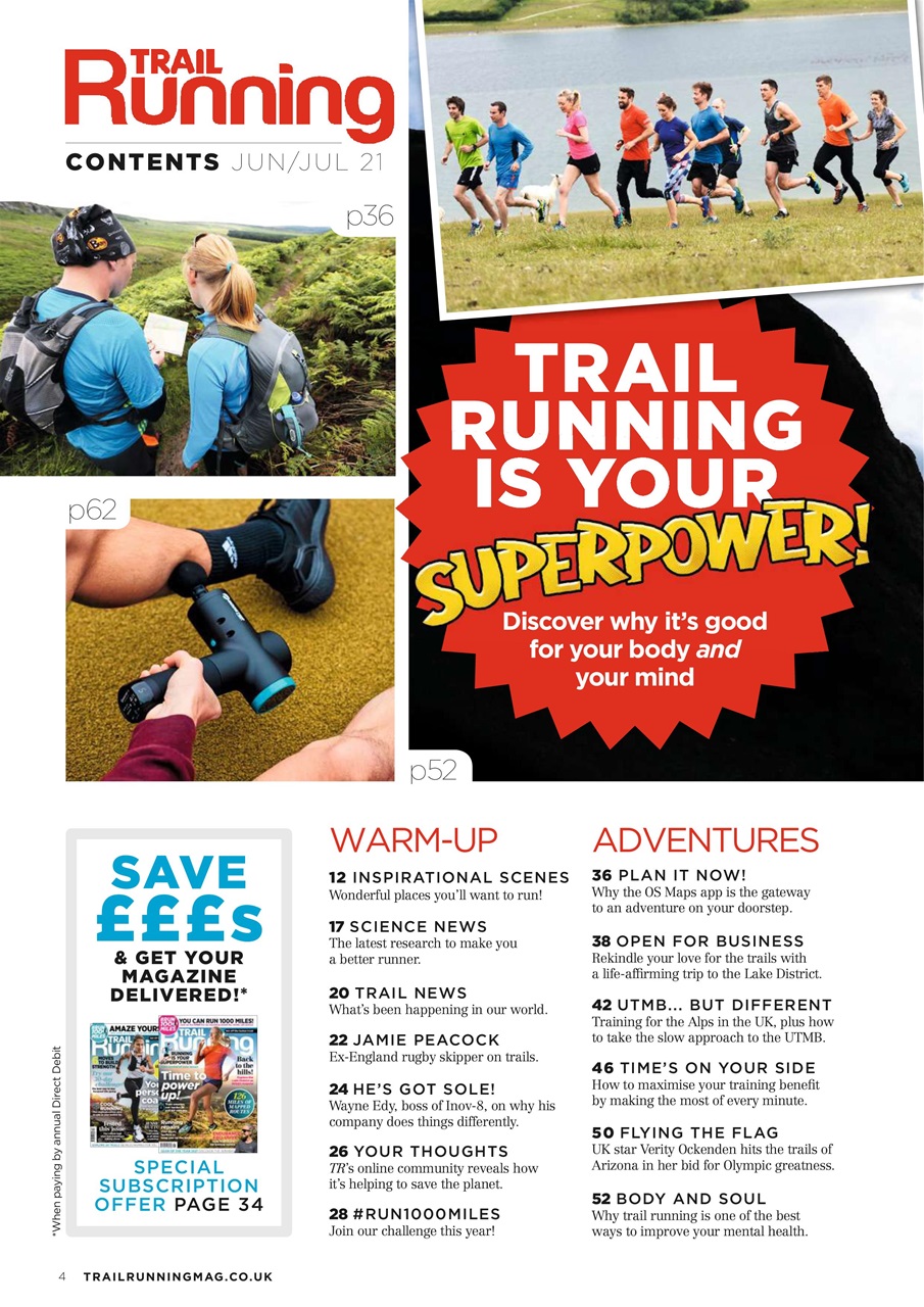 Trail Running Preview Pages