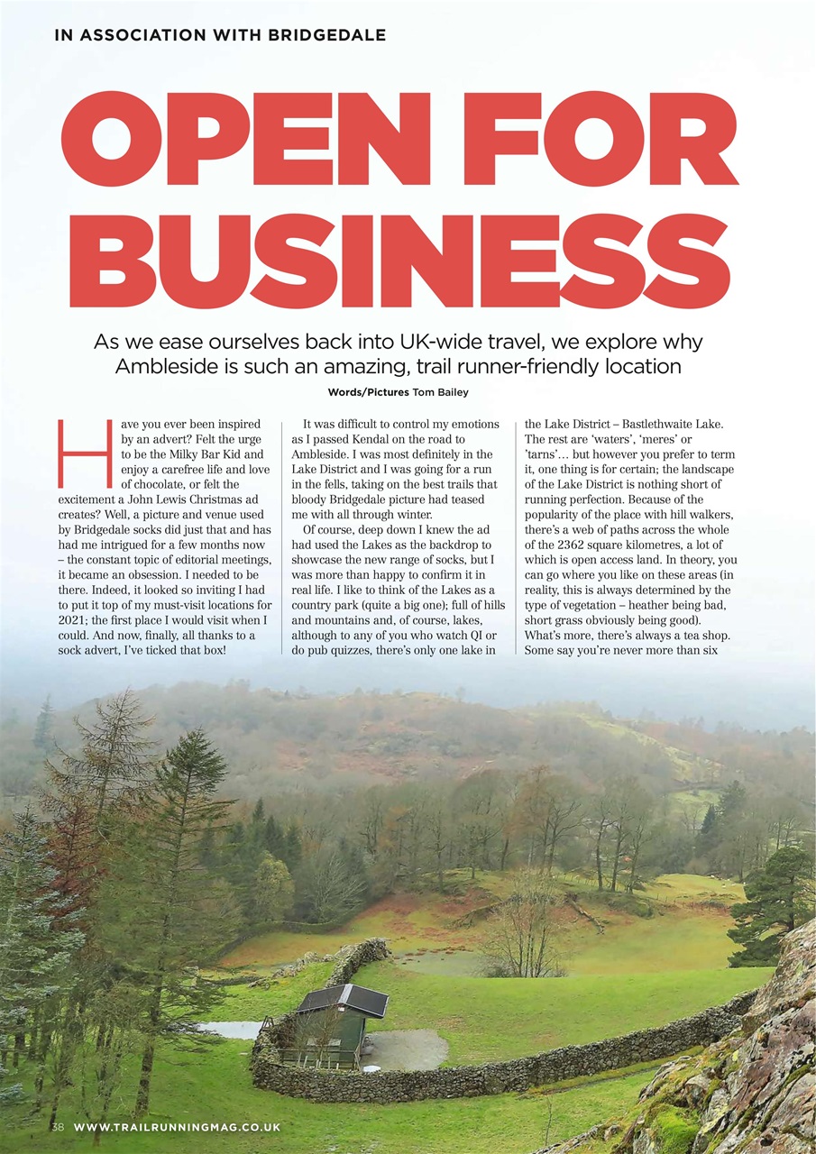 Trail Running Preview Pages