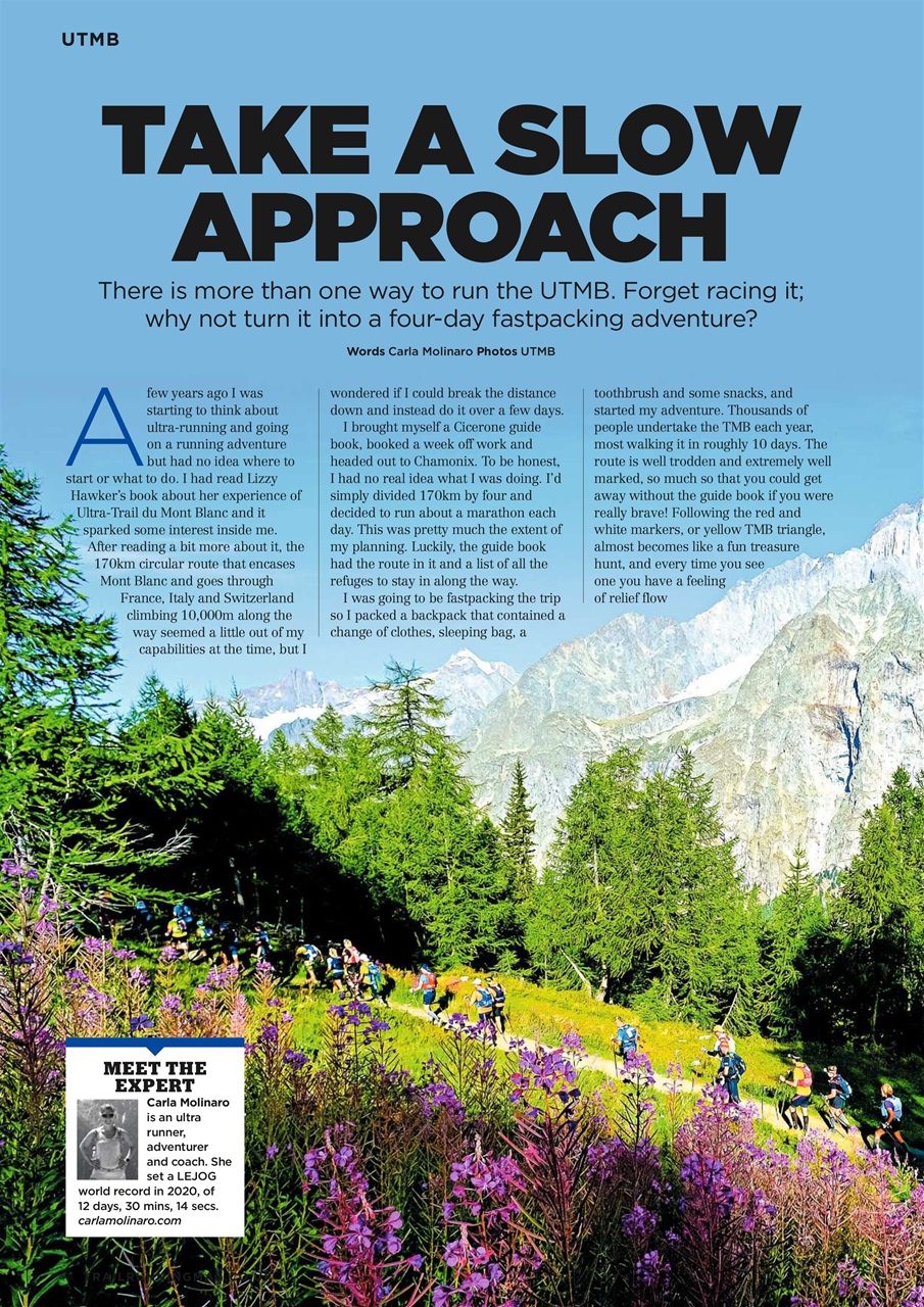 Trail Running Preview Pages