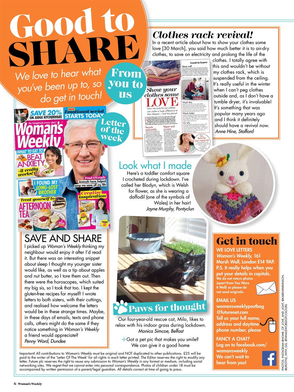Woman's Weekly Preview Pages
