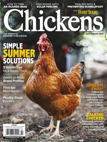 Chickens Magazine issue July/Aug