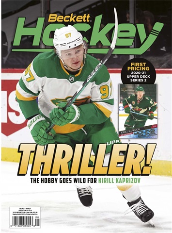 Beckett Hockey Magazine issue Jun 2021