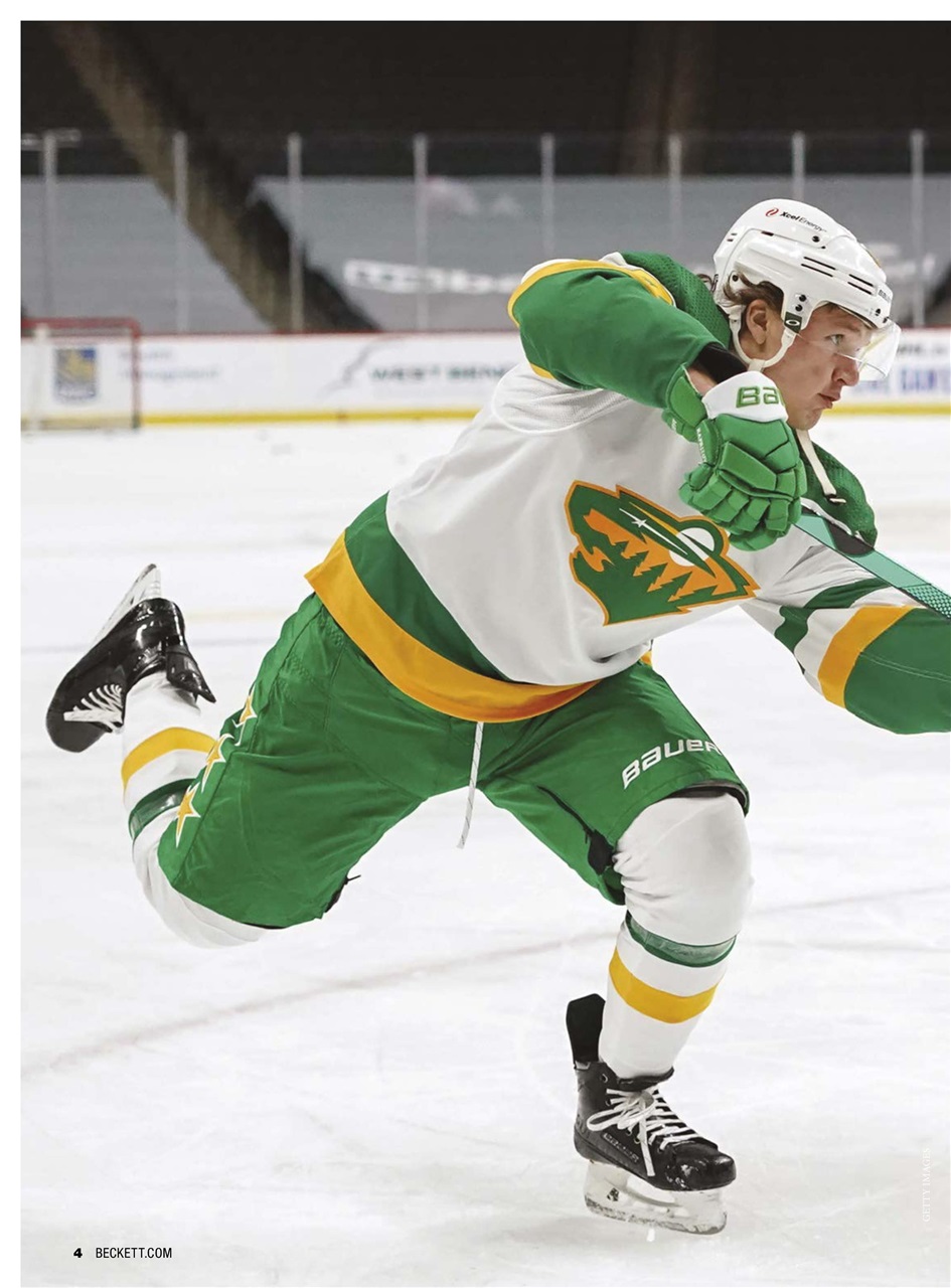 Beckett Hockey Magazine Preview Pages