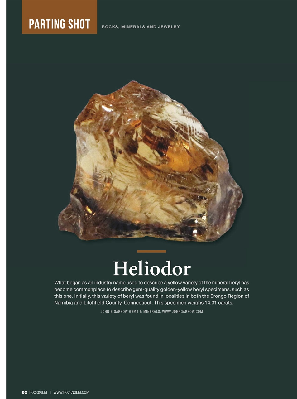 Rock&Gem Magazine Preview Pages