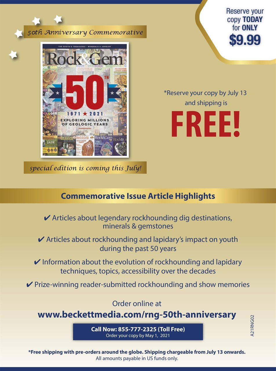 Rock&Gem Magazine Preview Pages