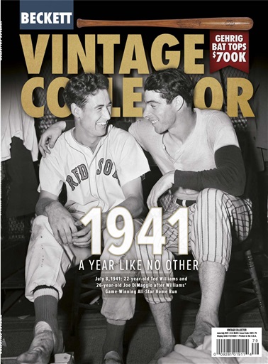 Beckett Vintage Collector Magazine issue 