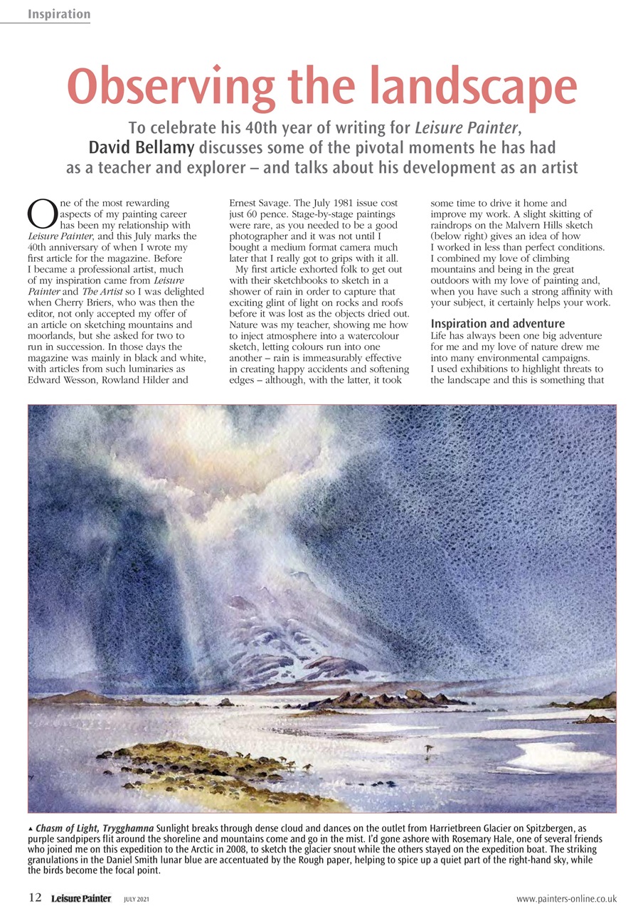 Leisure Painter & The Artist Preview Pages
