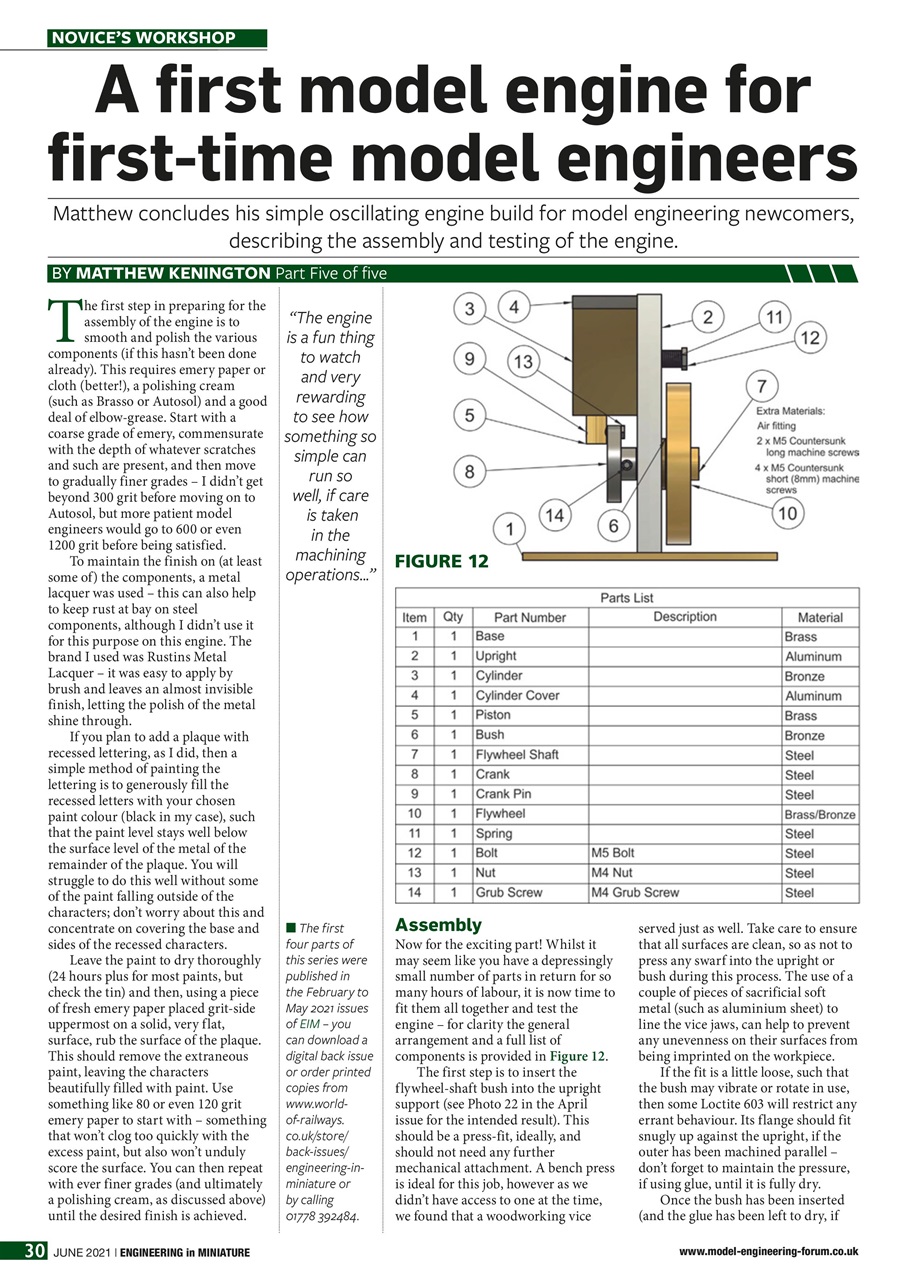 Engineering in Miniature Preview Pages