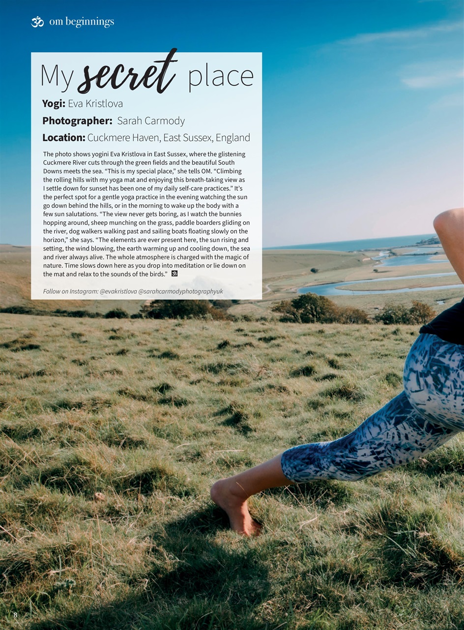 OM Yoga Magazine Preview Pages