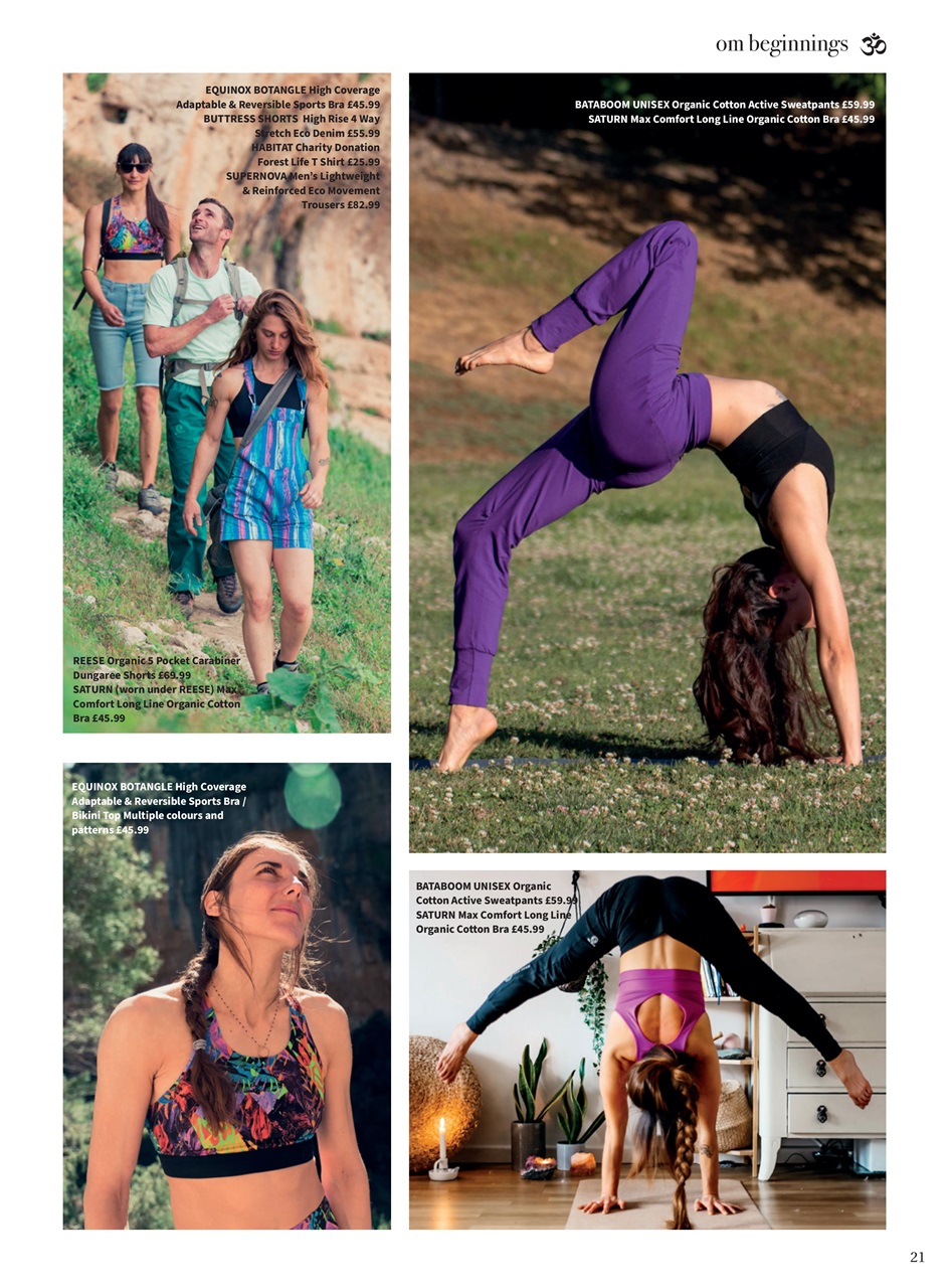 OM Yoga Magazine Preview Pages