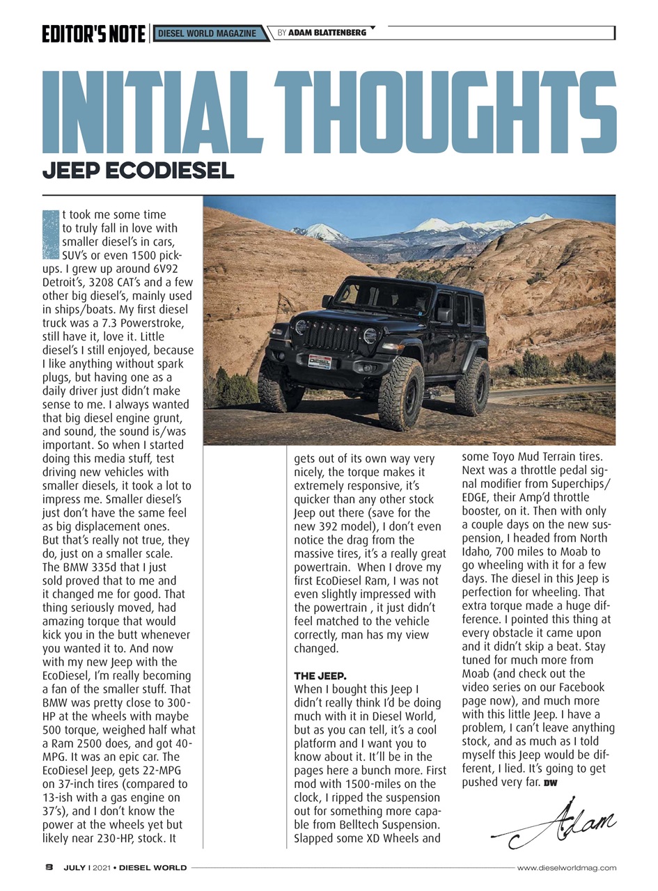 Diesel World Preview Pages