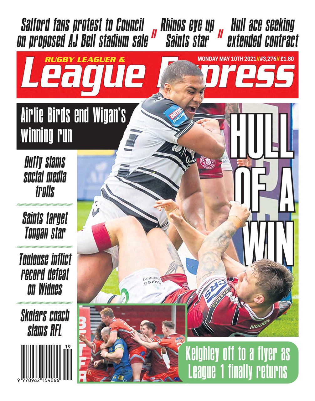 League Express Preview Pages