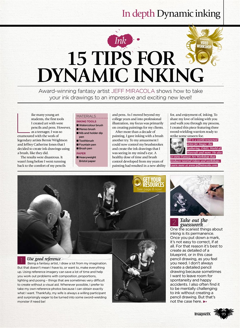 ImagineFX Preview Pages