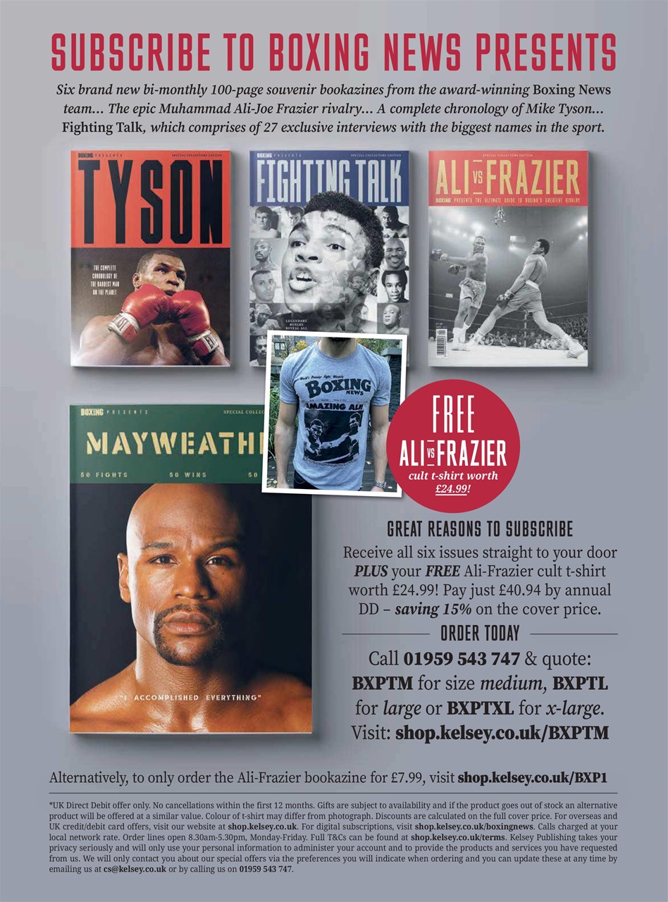 Boxing News Presents Preview Pages