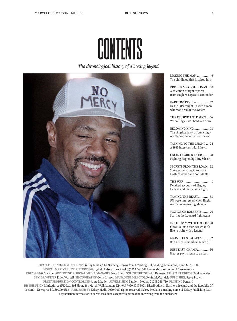 Boxing News Presents Preview Pages