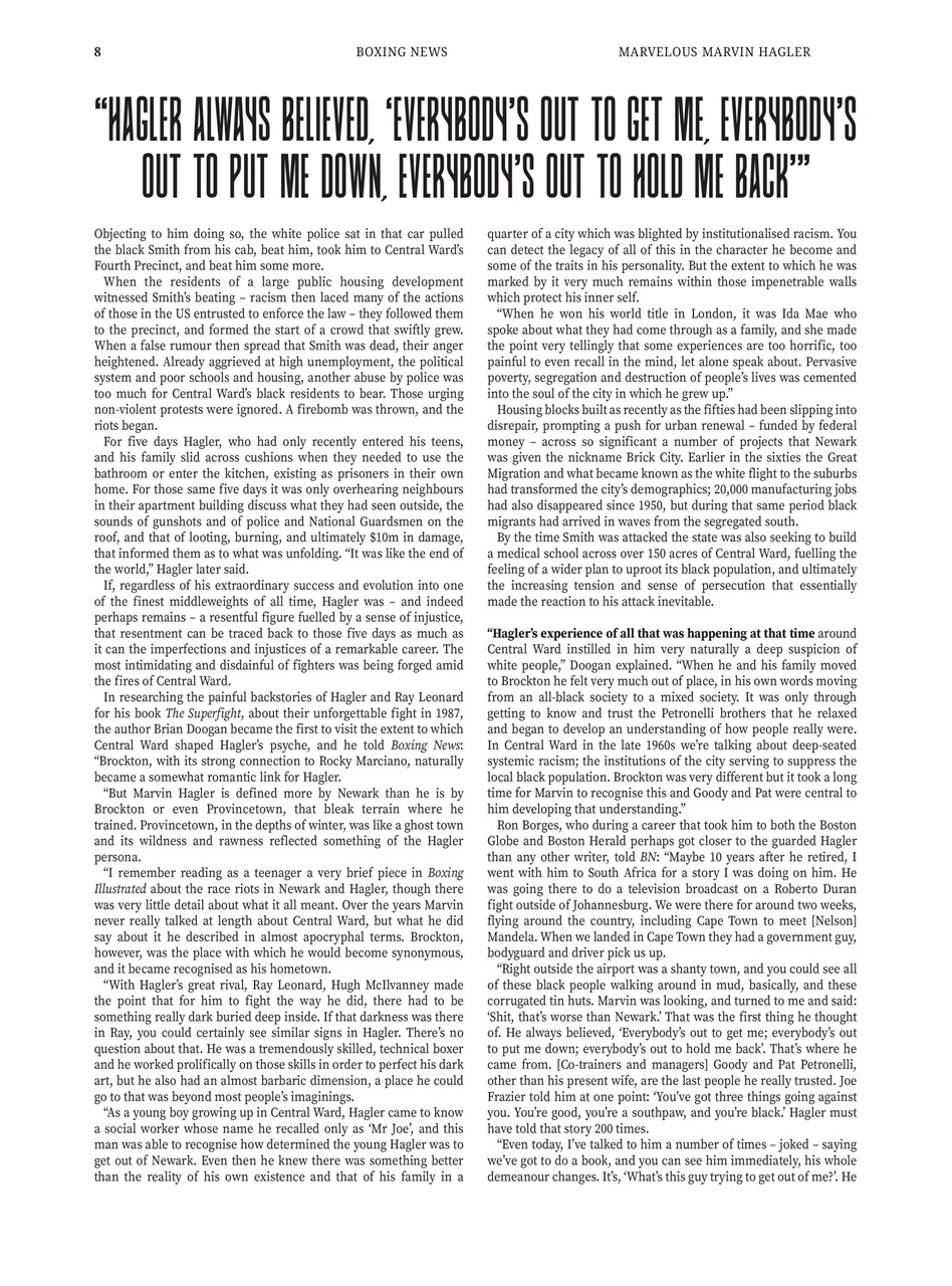 Boxing News Presents Preview Pages