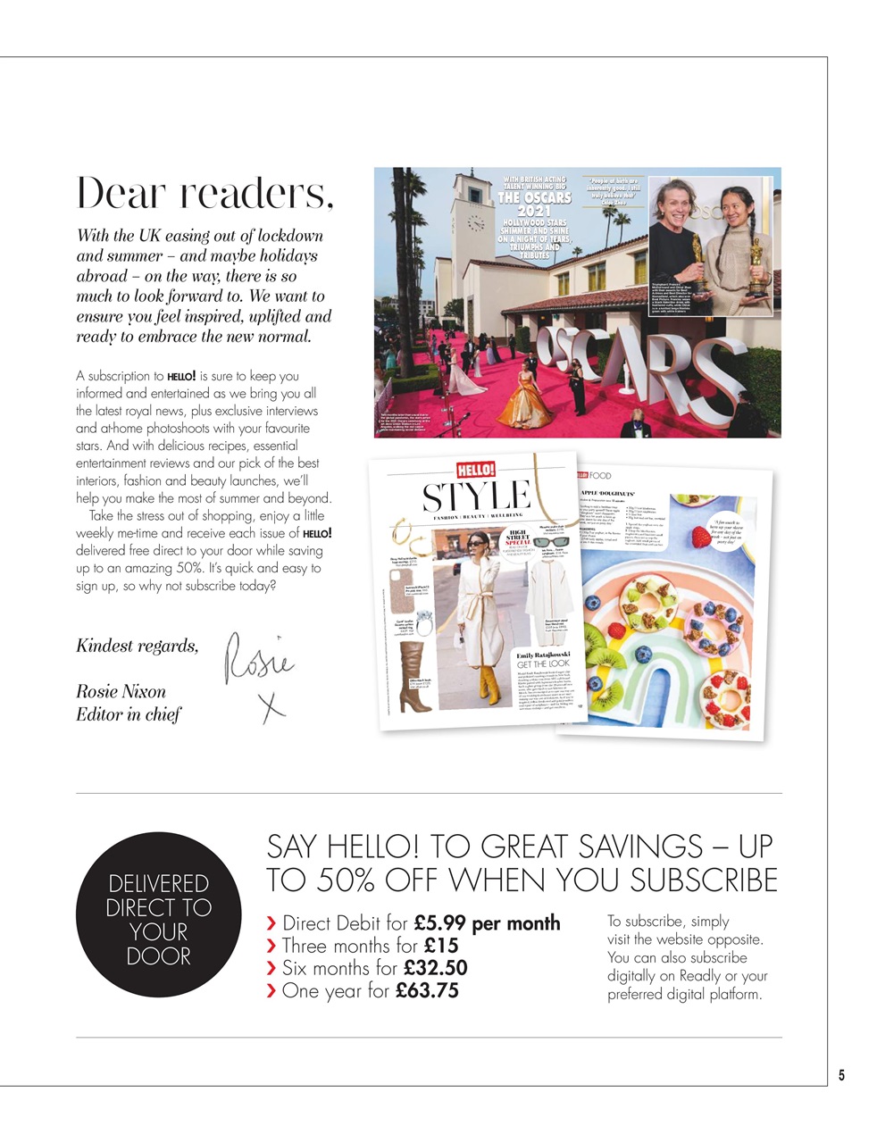 Hello! Magazine Preview Pages