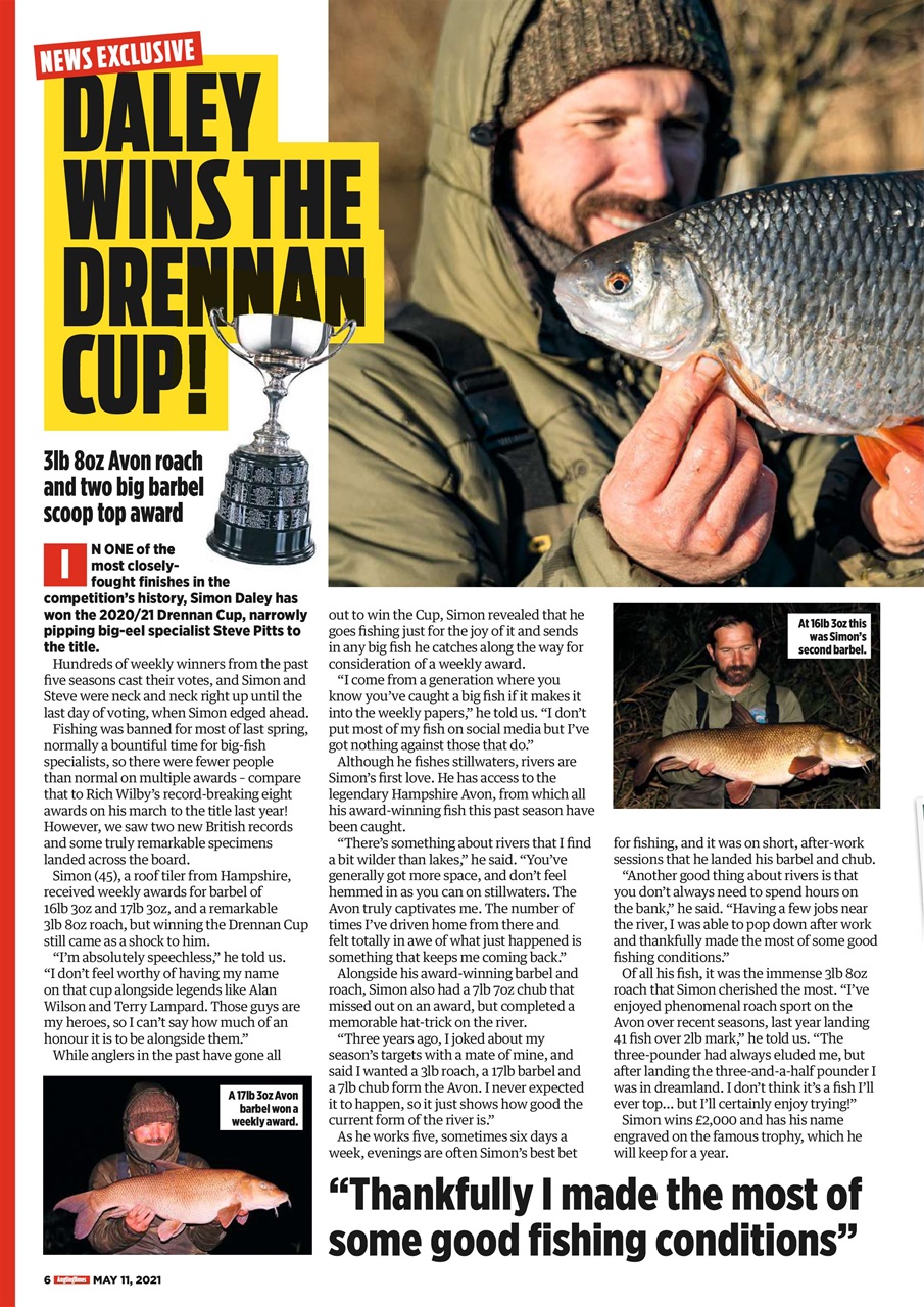 Angling Times Preview Pages