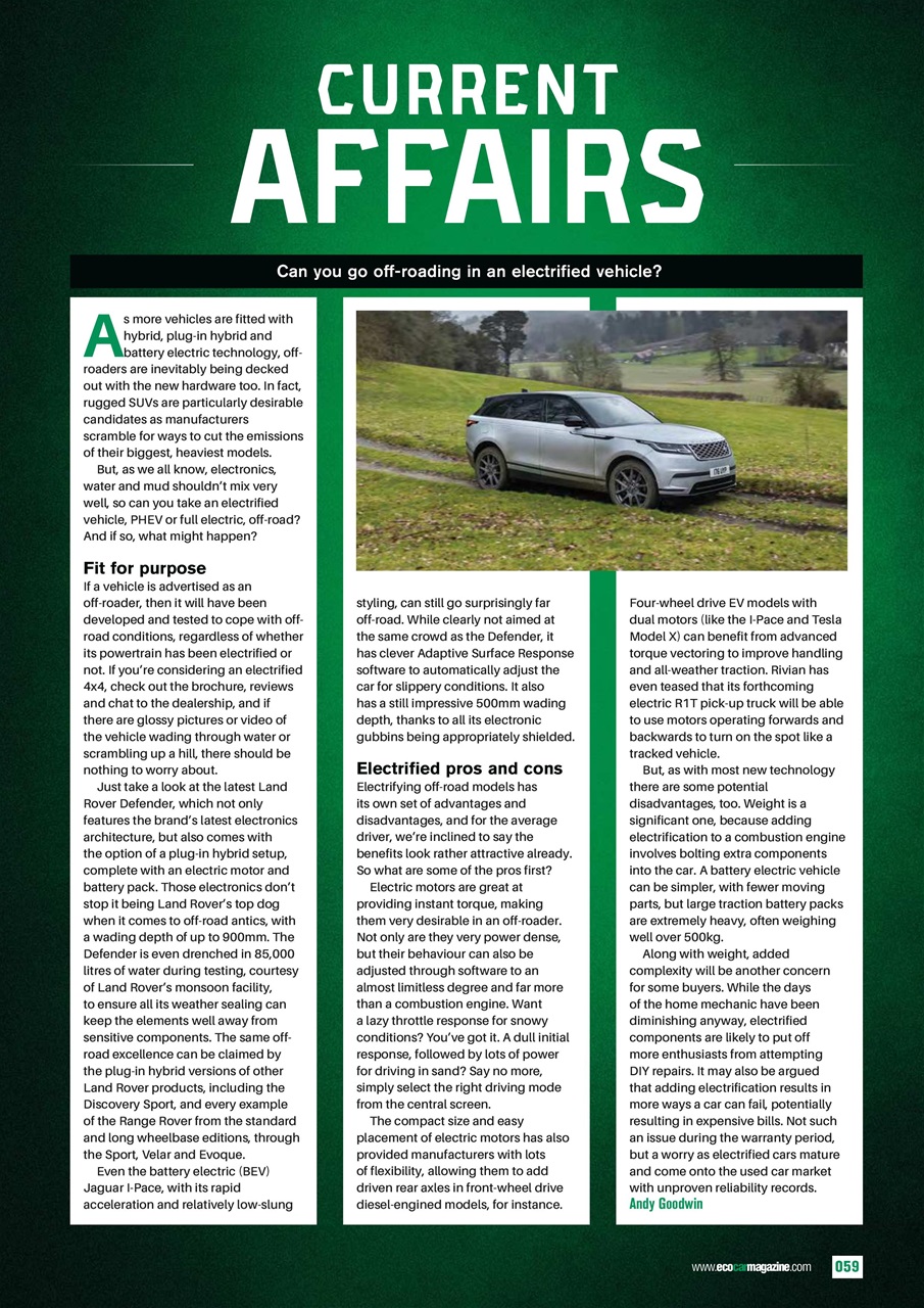 Diesel&EcoCar Magazine Preview Pages