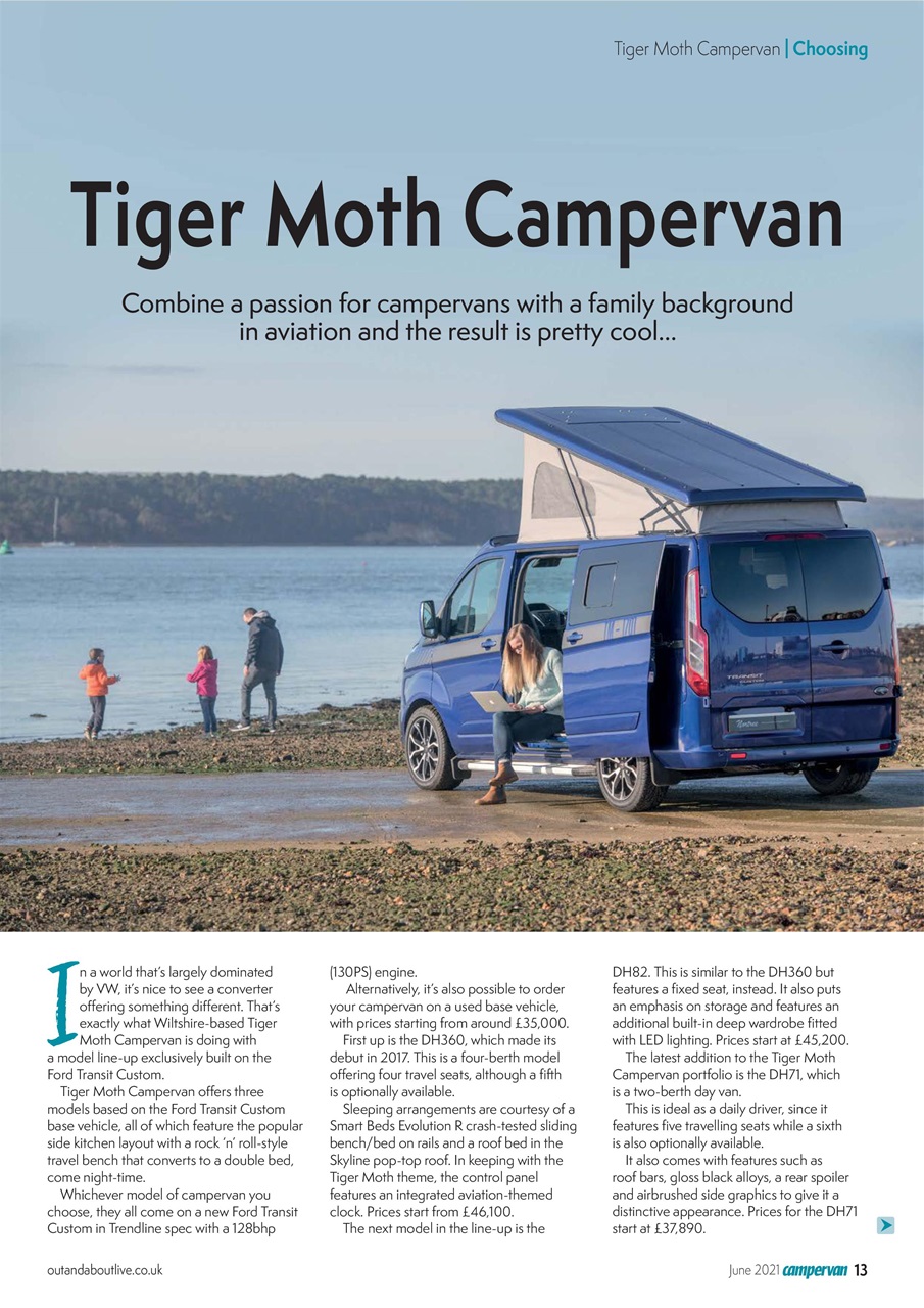Campervan Preview Pages