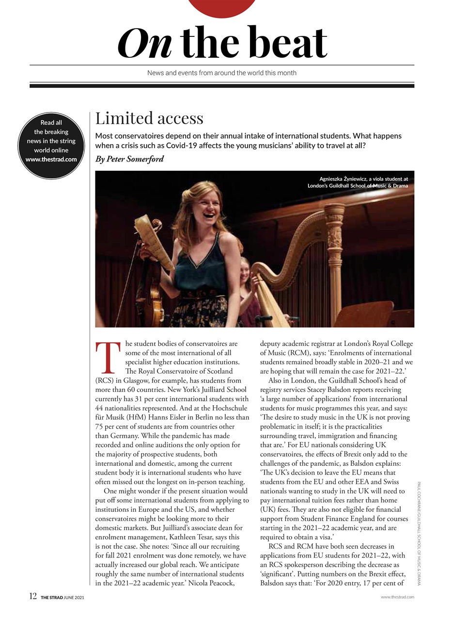The Strad Preview Pages