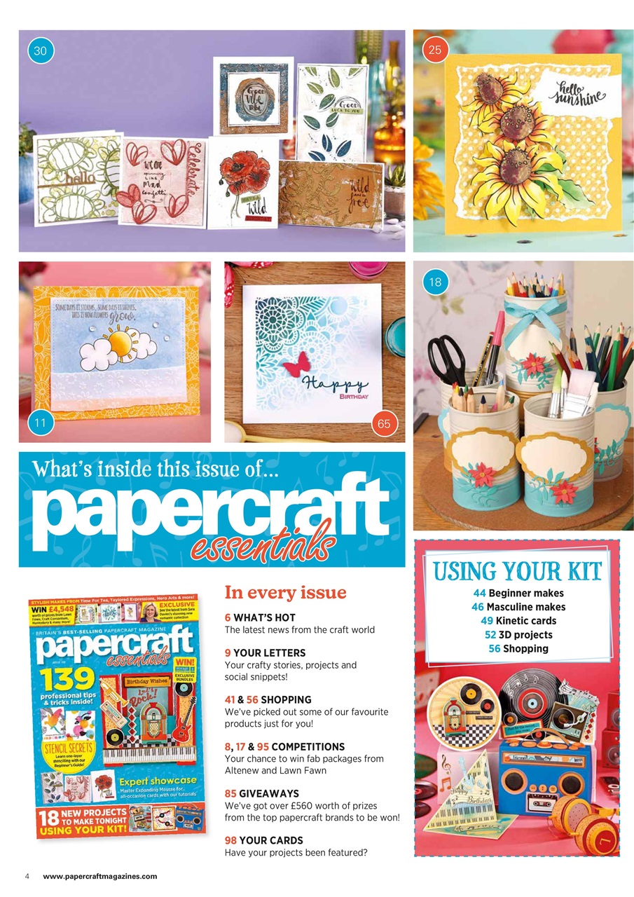 Papercraft Essentials Preview Pages
