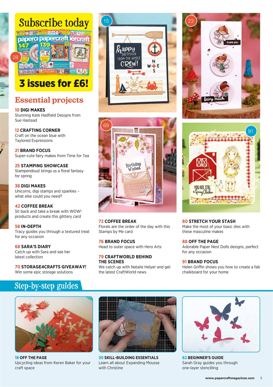 Papercraft Essentials Preview Pages