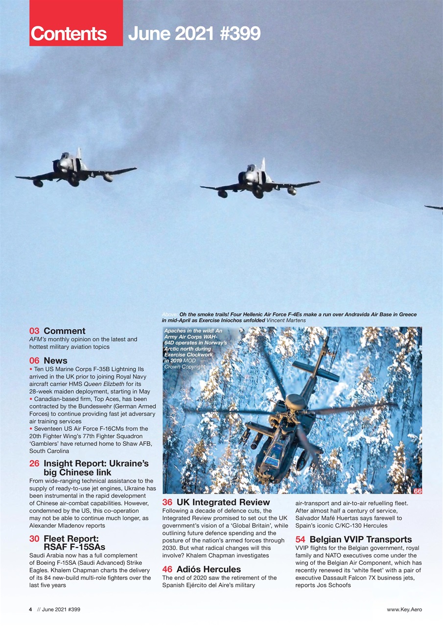 AirForces Monthly Preview Pages
