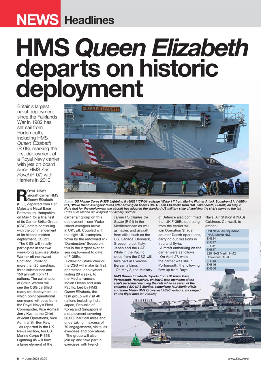 AirForces Monthly Preview Pages