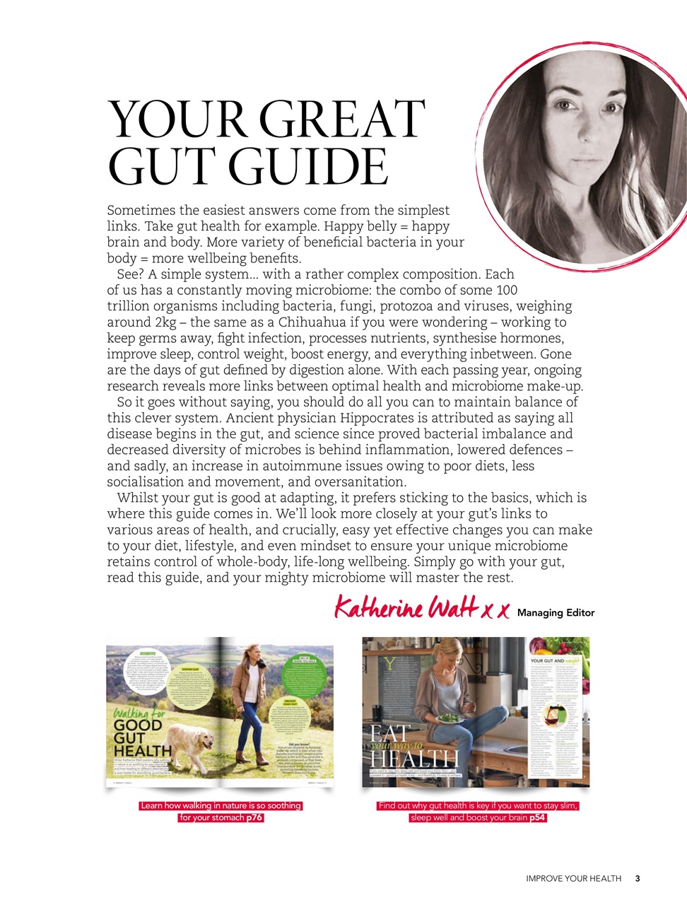 Improve Your Health Preview Pages