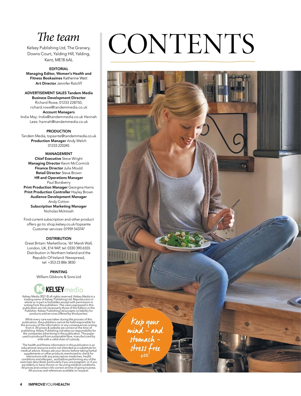 Improve Your Health Preview Pages